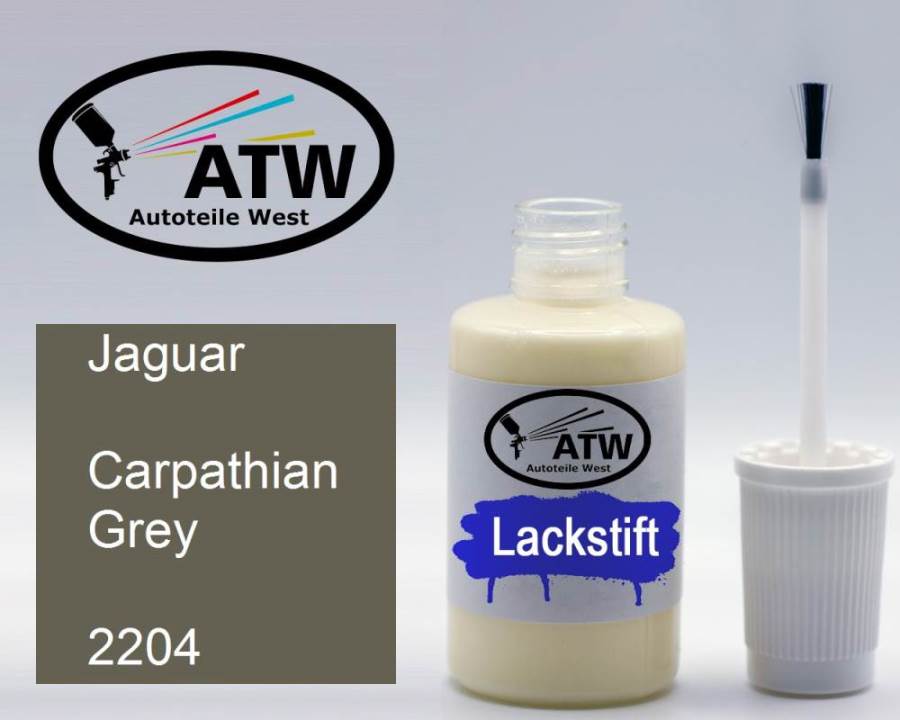 Jaguar, Carpathian Grey, 2204: 20ml Lackstift, von ATW Autoteile West.